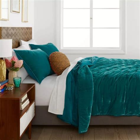 Velvet Tufted Stitch Quilt Opalhouse Home Decor Bed Decor Target