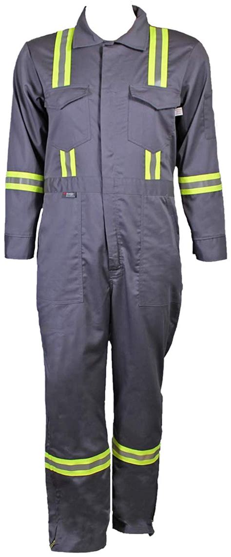 Oil And Gas Safety Supply Mens Flame Resistant Reflective