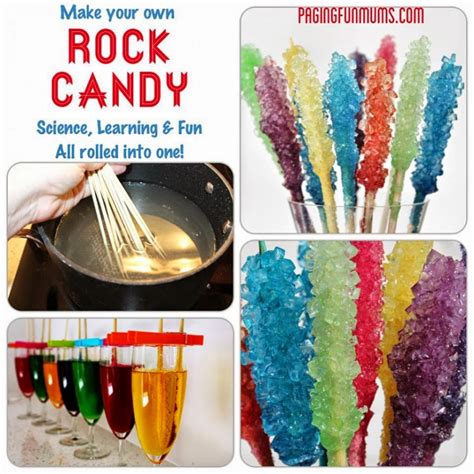 Quick rinse the prepped jars with hot water, then pour the syrup into them. Ideas & Products: DIY Rock Candy