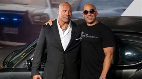 The fate of the furious trailer has the team divided. Dwayne 'The Rock' Johnson explains what sparked Vin Diesel ...