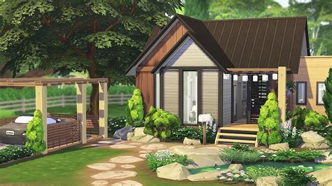 Detectives Tiny House 💗 The Sims 4 Speed Build Youtube