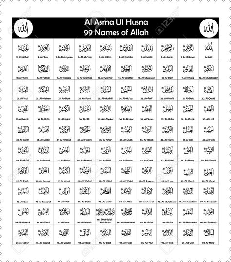 99 names of allah by tengku puteh tippi 2891 views. Download Asmaul Husna Pdf 1 Lembar - Contoh Makalah di ...