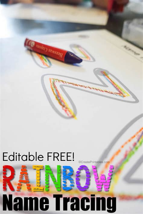 Editable Name Tracing Sheet Totschooling Toddler Preschool Kindergarten