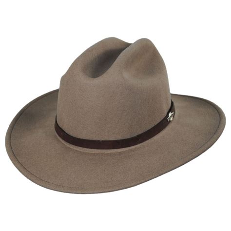 Stetson Route 66 Crushable Wool Felt Cattleman Western Hat Cowboy
