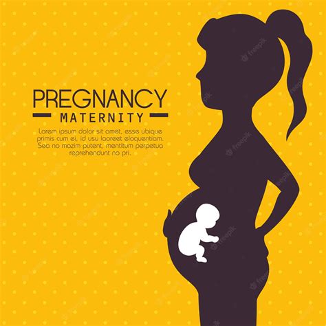 Premium Vector Pregnancy And Maternity Infograhic