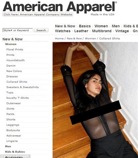 Second Advert Ban In A Week For American Apparel After It Is Censured