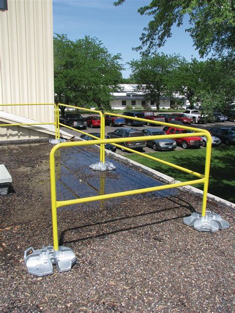 By folding down, it allows for the. Guardrail Safety Portable Guardrail System| Concrete Construction Magazine