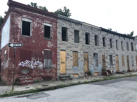 Abandoned Rowhouses In East Baltimore Rurbanhell