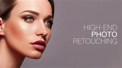 High End Photo Retouching Services Youtube
