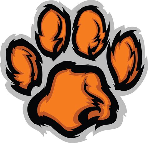 Tiger Paw Free Images At Vector Clip Art Online Royalty