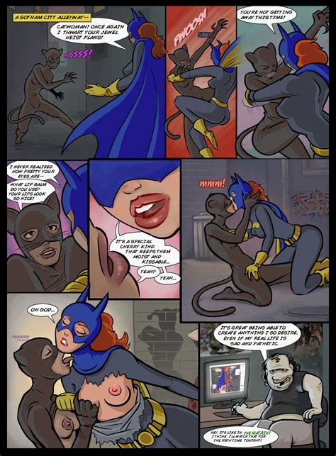 Rule 34 Barbara Gordon Batgirl Batman Series Catwoman Comic Dc