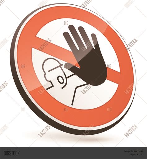 No Entry Sign Vector And Photo Free Trial Bigstock