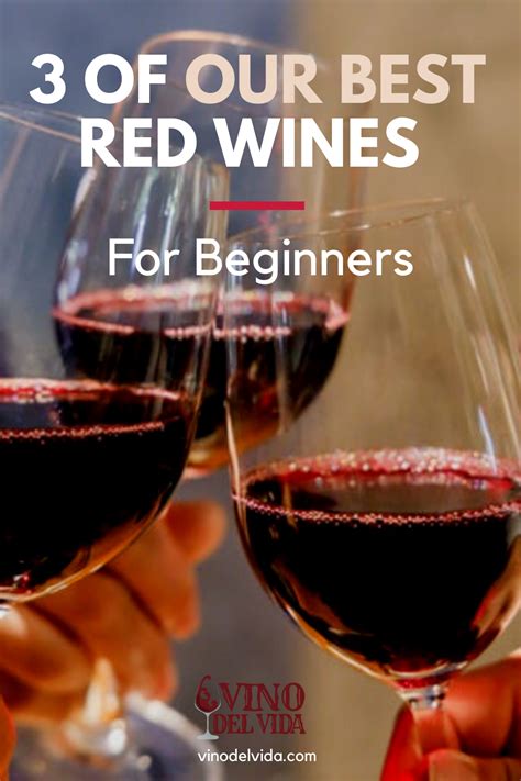 3 Of Our Best Red Wines For Beginners Wine Variety Red Wine For Beginners Best Red Wine