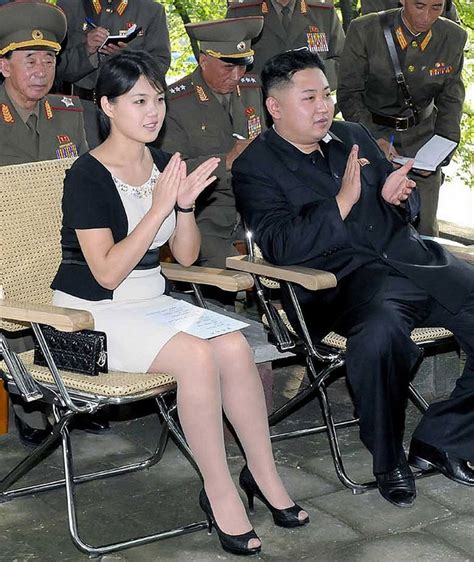 Ri sol ju, the wife of north korean leader kim jong un, seen in an april 14, 2018 photo published by state media. ＜Inside Report＞ Bad Reputation for Kim Jong-un's wife, Ri Sol-ju, is spreading with an image of ...