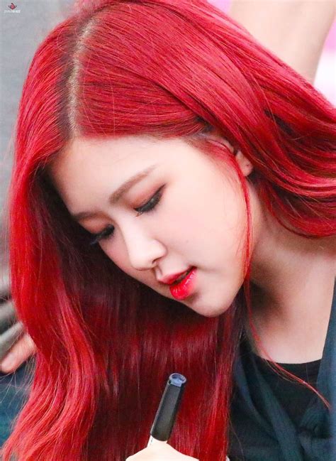 10 Times Blackpinks Rosé Was An Absolute Showstopper In A Classic Red