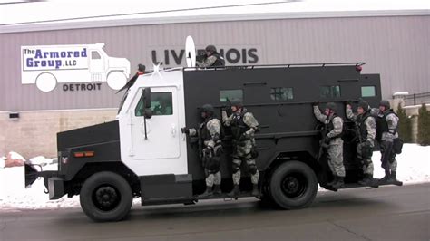Armored Group Llc Batt Xl Swattactical Vehicle Youtube