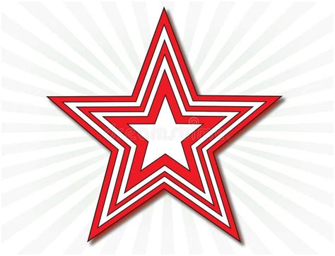 Red And White Star Stock Photography Image 26387852