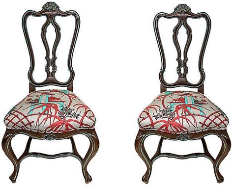 One Kings Lane Vintage French And Chinoiserie Chairs Set Of 2 Von