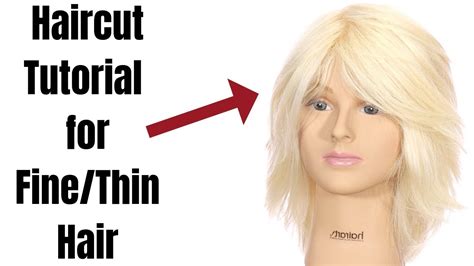 Cutting hair is a fun way to express your creativity and help people look their best. PERFECT Layers for Thin or Fine Hair - TheSalonGuy - YouTube