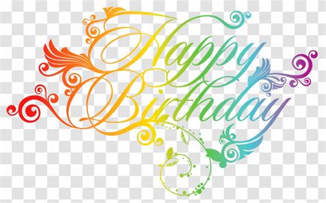 Birthday Greeting Card Clip Art Logo Colorful Happy Clipart Picture
