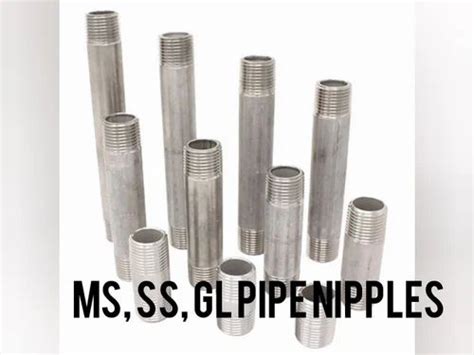 Ms Ss Gi Pipe Nipples At Rs 40piece Gi Nipple In New Delhi Id