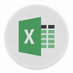 Excel Icon Office Ms Button Icons Blackvariant