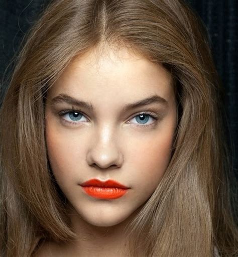 Barbara Palvin Fashion Model Red Lips Image 216664