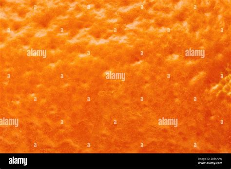 Orange Fruit Skin Or Peel Texture Close Up Macro View Stock Photo Alamy
