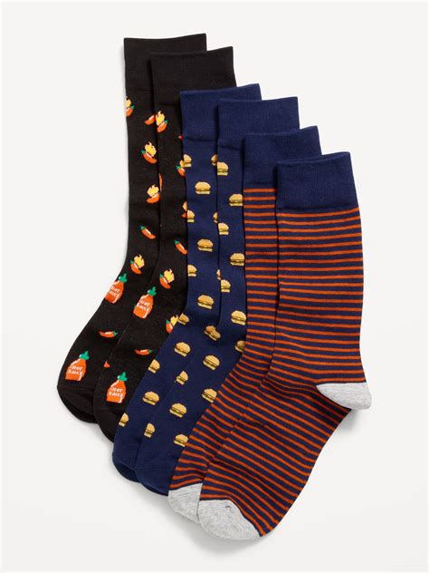 3 Pack Novelty Socks Old Navy