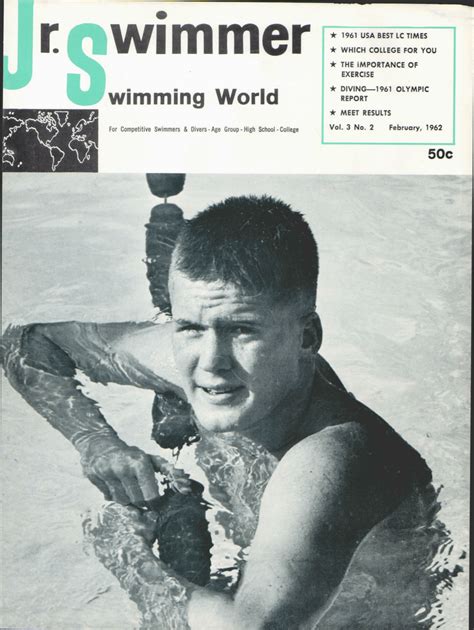 Swimming World Magazine February 1962 Issue
