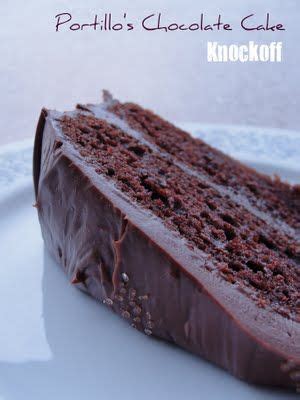 Top with chocolate buttercream and chocolate. Portillo's Chocolate Cake | Recipe | Cake recipes, Dessert recipes, Delicious desserts