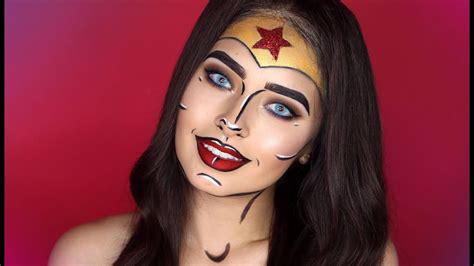 Wonder Woman Makeup Mujer Maravilla Laura Sanchez Comic Halloween