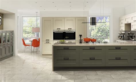 The design promotes a … Windsor Contemporary Shaker Biscuit & Lava | Kitchen Stori ...
