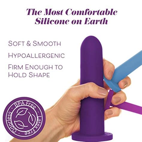 Intimate Rose Medium Pack Silicone Dilators For Women Men Sizes