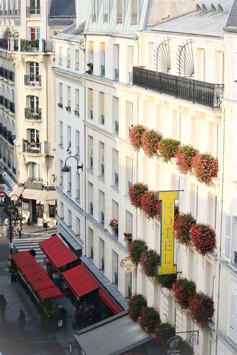 Rue Cler Picturesque Parisian Street Near The Eiffel Tower