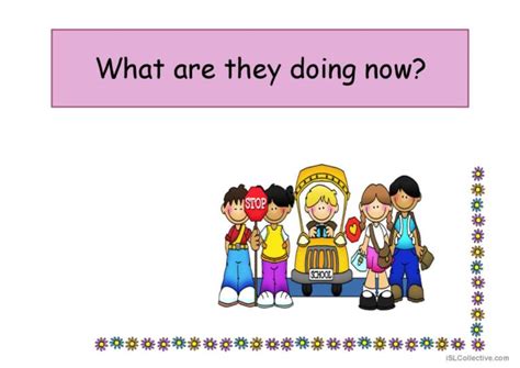 What Are They Doing Now Ppt General English Esl Powerpoints