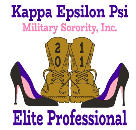 Pin On Kappa Epsilon Psi Military Sorority Inc