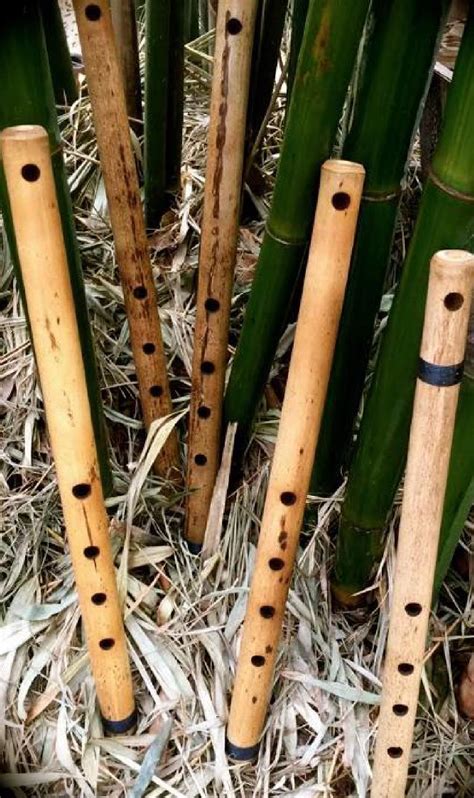 Side Blown Flute Oriental Minor Pentatonic Bamboo Body Exotic Erik The Flutemaker