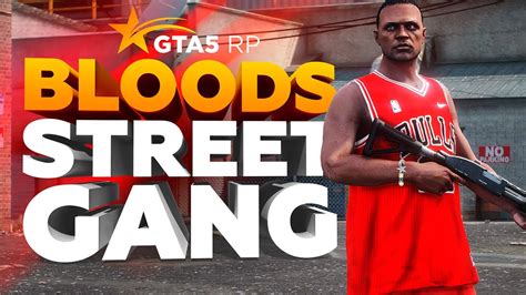 Bloods Street Gang Банда на Gta 5 Rp Youtube