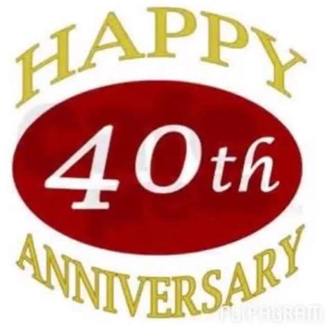 Happy 40th Anniversary Clipart 10 Free Cliparts Download Images On