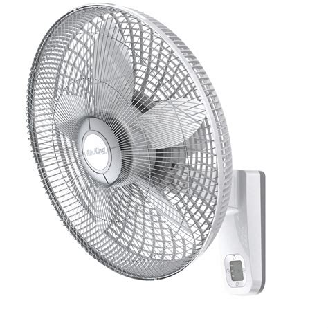 Air King 18 In Wall Mount Fan Oscillating 120 V Ac Number Of Speeds