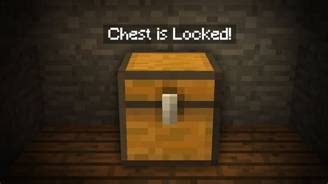 How To Lock Chests In Minecraft