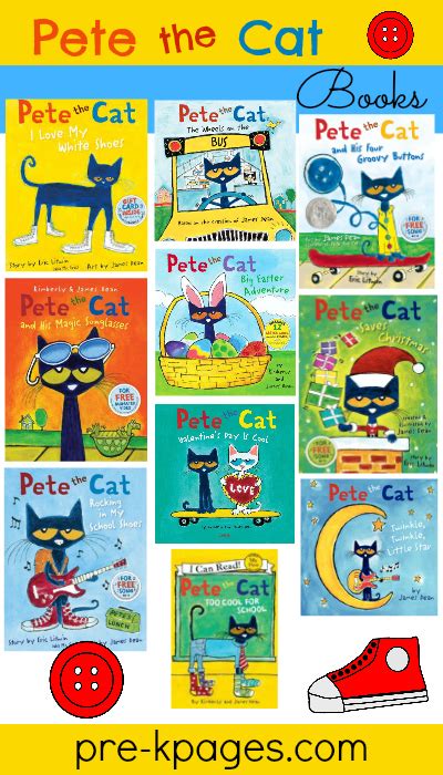 Pete The Cat And His Magic Sunglasses Worksheets