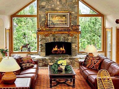 You can even check out a slideshow on fireplaces and mantels. Great placing for a fireplace, between 2 windows with the ...