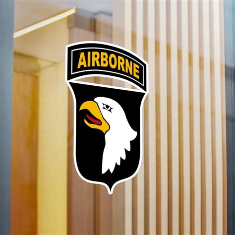 101st Airborne Division Vinyl Decal Sticker Military Sticker Etsy