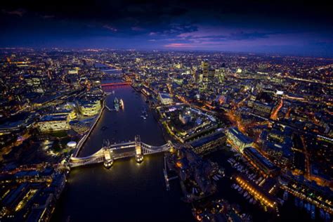 Bbc News In Pictures London At Night River Thames