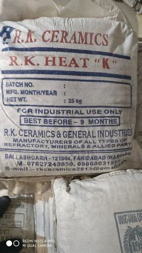 Refractory Castable Cement Packaging Type Bag Packaging Size 50 Kg