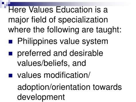 Ppt Introduction To Values Education Powerpoint Presentation Free