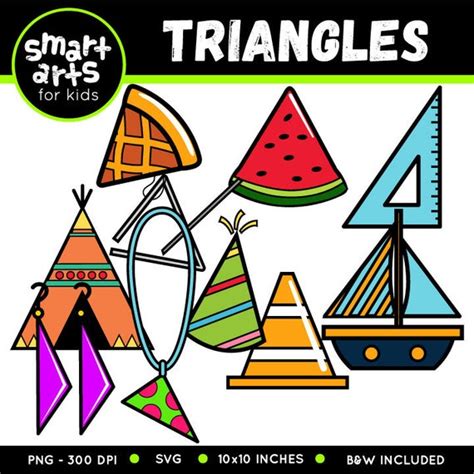Triangle Shapes Clip Art Cartoon Digital Graphics