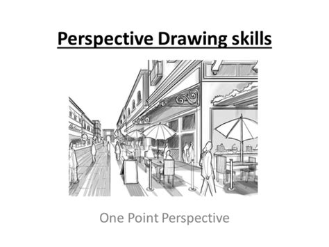 One Point Perspective Teaching Resources